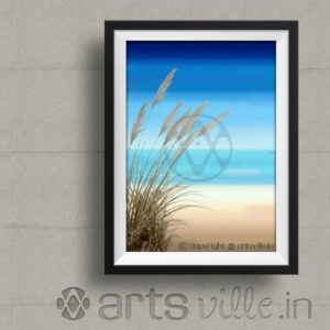 Paintings-online-india-artsville-deserted-beach-P000020PA432