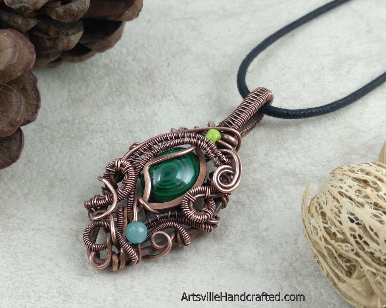 Wire wrap pendant tutorial to learn wire wrapping the gemstone crystal by artsvillehandcrafted. Instant download PDF format