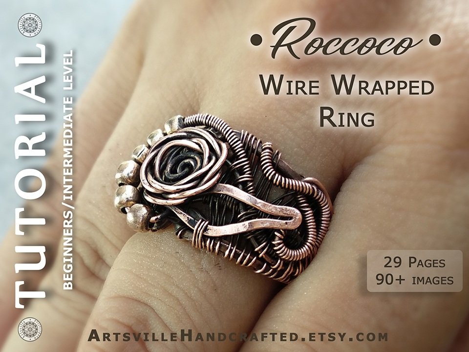 learn-wire-wrapping-ring-tutorial-diy-artsville-handcrafted-avht10b Wire-Wrapped-Ring-Tutorial-Download-PDF-Learn-Wire-Wrapping-artsvillehandcrafted